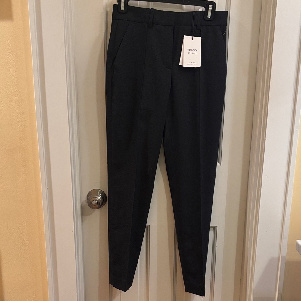 Theory Women's Black Tailored Pants